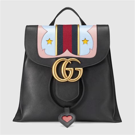 gucci marmont pastel|Gucci Marmont leather backpack.